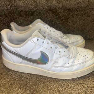 Nike holographic court vision shoes